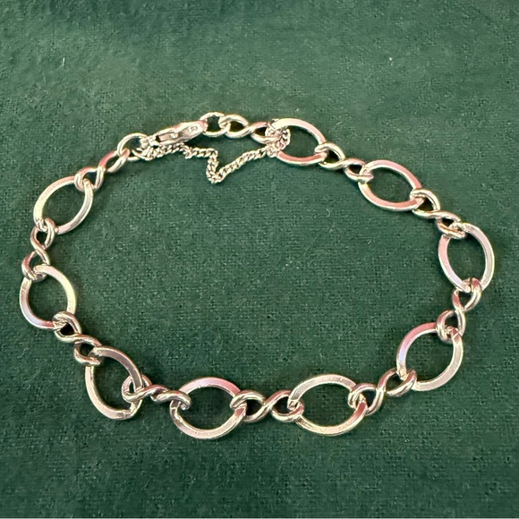 Retired James Avery Sterling Silver Charm Bracelet – Size Medium - Picture 1 of 5